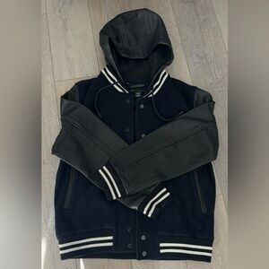 Marc By Marc Jacobs Hooded Varsity Bomber Casual Jacket
Size M